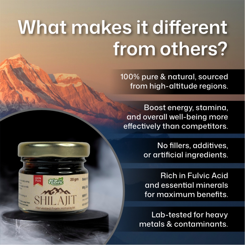 Pure Shilajit Resin 20gm - Buy 1 Get 1 FREE - Image 2