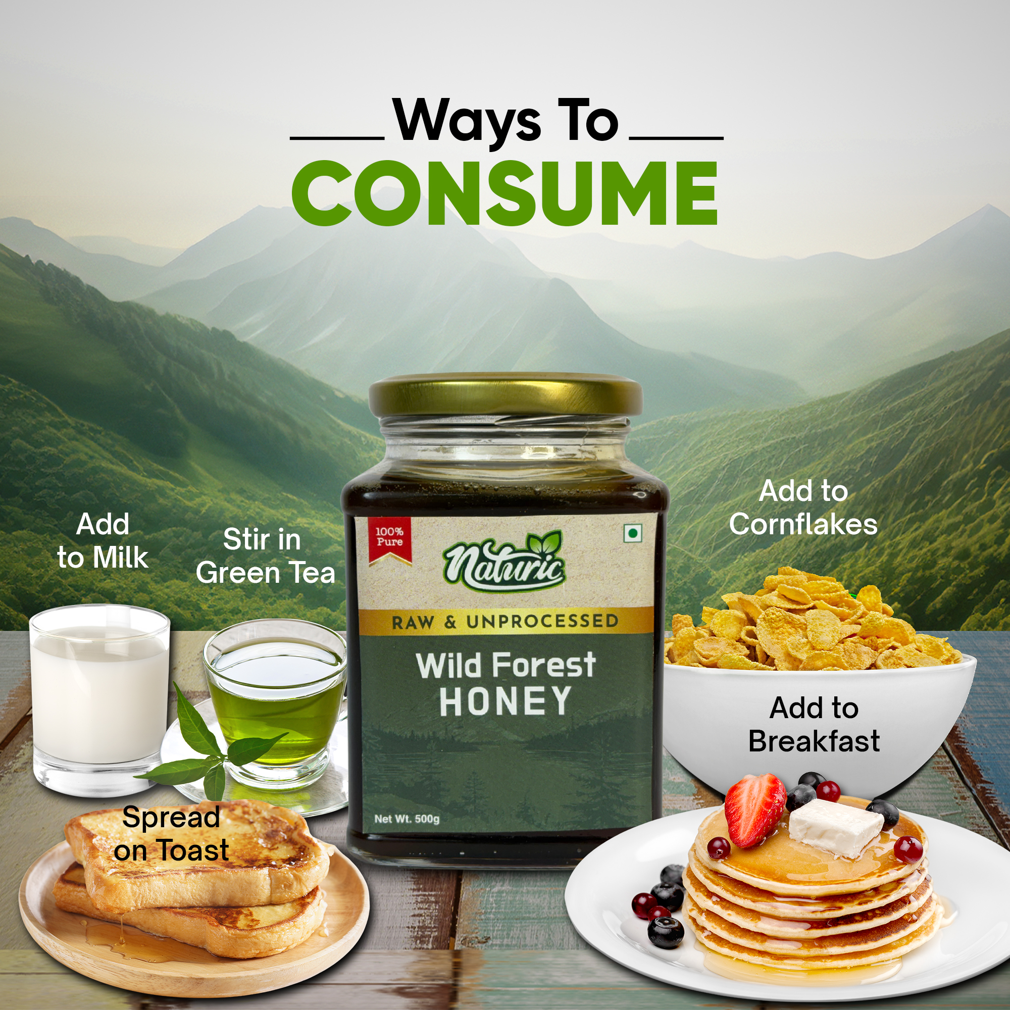 Organic Wild forest honey - Image 6